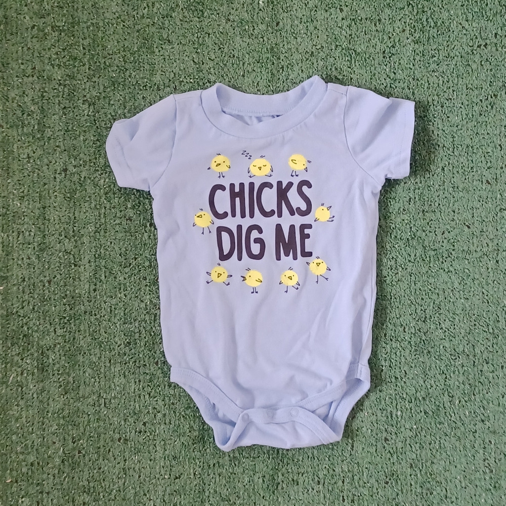 Chicks Dig Me One Piece Bodysuit Size 3M